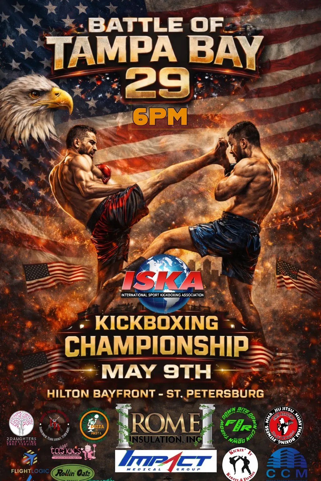 Battle of Tampa Bay event poster
